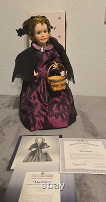 Vtg LITTLE WOMEN by Ashton Drake Porcelain Dolls Amy, Beth, Meg, Marmee withboxes
