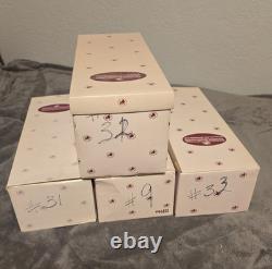 Vtg LITTLE WOMEN by Ashton Drake Porcelain Dolls Amy, Beth, Meg, Marmee withboxes