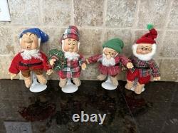 WALT DISNEY Snow White & The Seven Dwarfs ASHTON-DRAKE Christmas Doll Collection