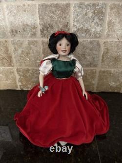 WALT DISNEY Snow White & The Seven Dwarfs ASHTON-DRAKE Christmas Doll Collection