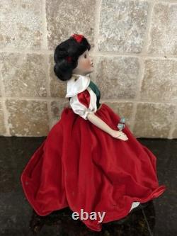 WALT DISNEY Snow White & The Seven Dwarfs ASHTON-DRAKE Christmas Doll Collection