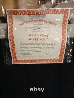 Walt Disney World Girl by The Ashton-Drake Galleries #76031 16 Porcelain Doll