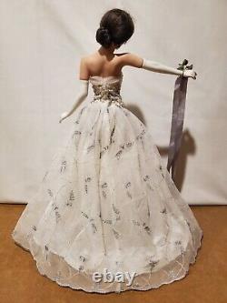 Wedding Under A Shadowed Pergola Porcelain Bride Doll Cindy McClure Ashton Drake