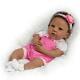 Weighted African American Silicone TASHA 18'' Baby Girl Doll Ashton-Drake