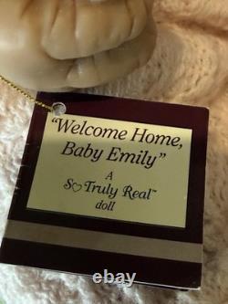 Welcome Home Baby Emily 20 Baby Doll by Linda Webb Ashton Drake Galleries