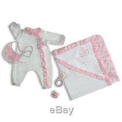 Welcome Home Newborn Baby Girl Doll And Extra Outfit by Ashton-Drake Galleries