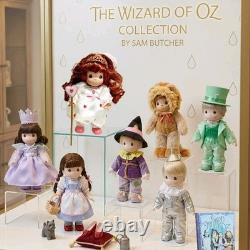 Wizard of Oz Ashton Drake 7 Porcelain Precious Moments Dolls Boxes COAs + Tin