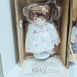 Wizard of Oz Ashton Drake 7 Porcelain Precious Moments Dolls Boxes COAs + Tin