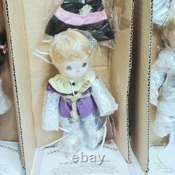 Wizard of Oz Ashton Drake 7 Porcelain Precious Moments Dolls Boxes COAs + Tin