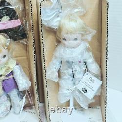 Wizard of Oz Ashton Drake 7 Porcelain Precious Moments Dolls Boxes COAs + Tin