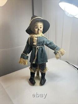 Wizard of Oz figurine Ashton Drake Dianna Effner Scarecrow Doll 13 in Porcelain