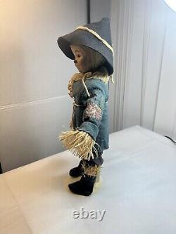 Wizard of Oz figurine Ashton Drake Dianna Effner Scarecrow Doll 13 in Porcelain