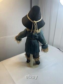 Wizard of Oz figurine Ashton Drake Dianna Effner Scarecrow Doll 13 in Porcelain